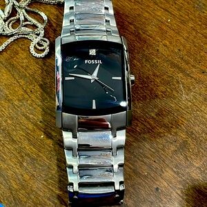 Fossil watch battery needed